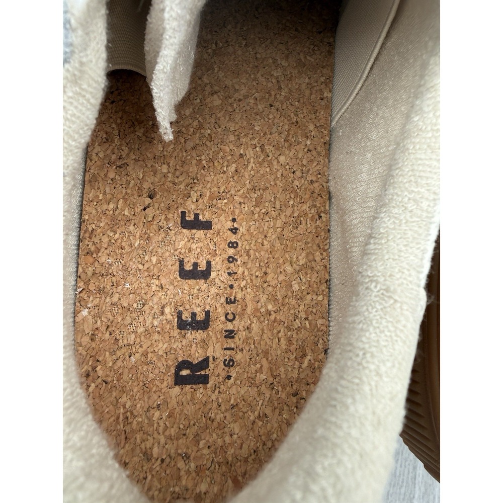 Reef Lay Day Lift Womens Size 9 Vintage White Gum Casual Sneakers Shoes NEW - Picture 6 of 10